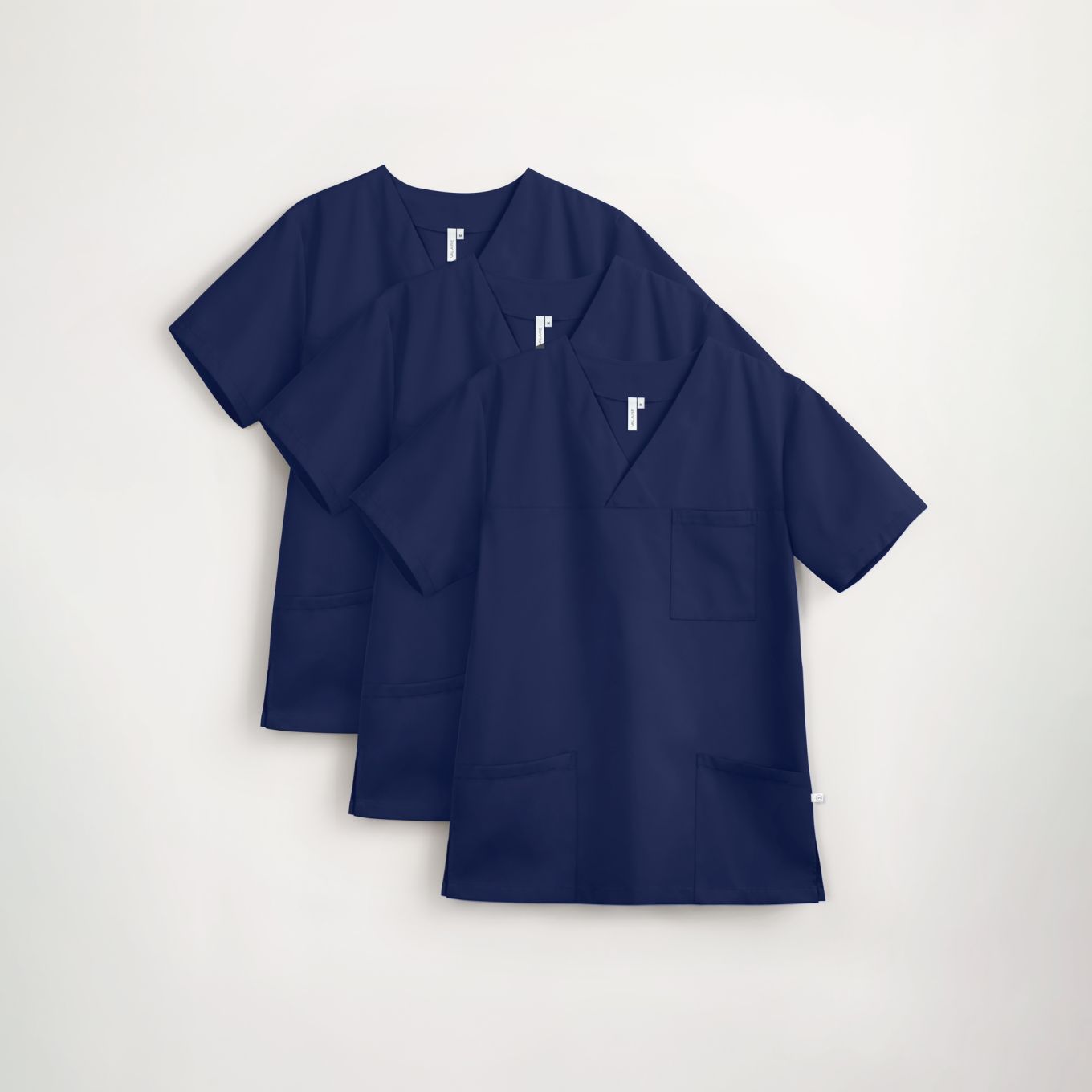 3er-SET: Unisex-Kasack