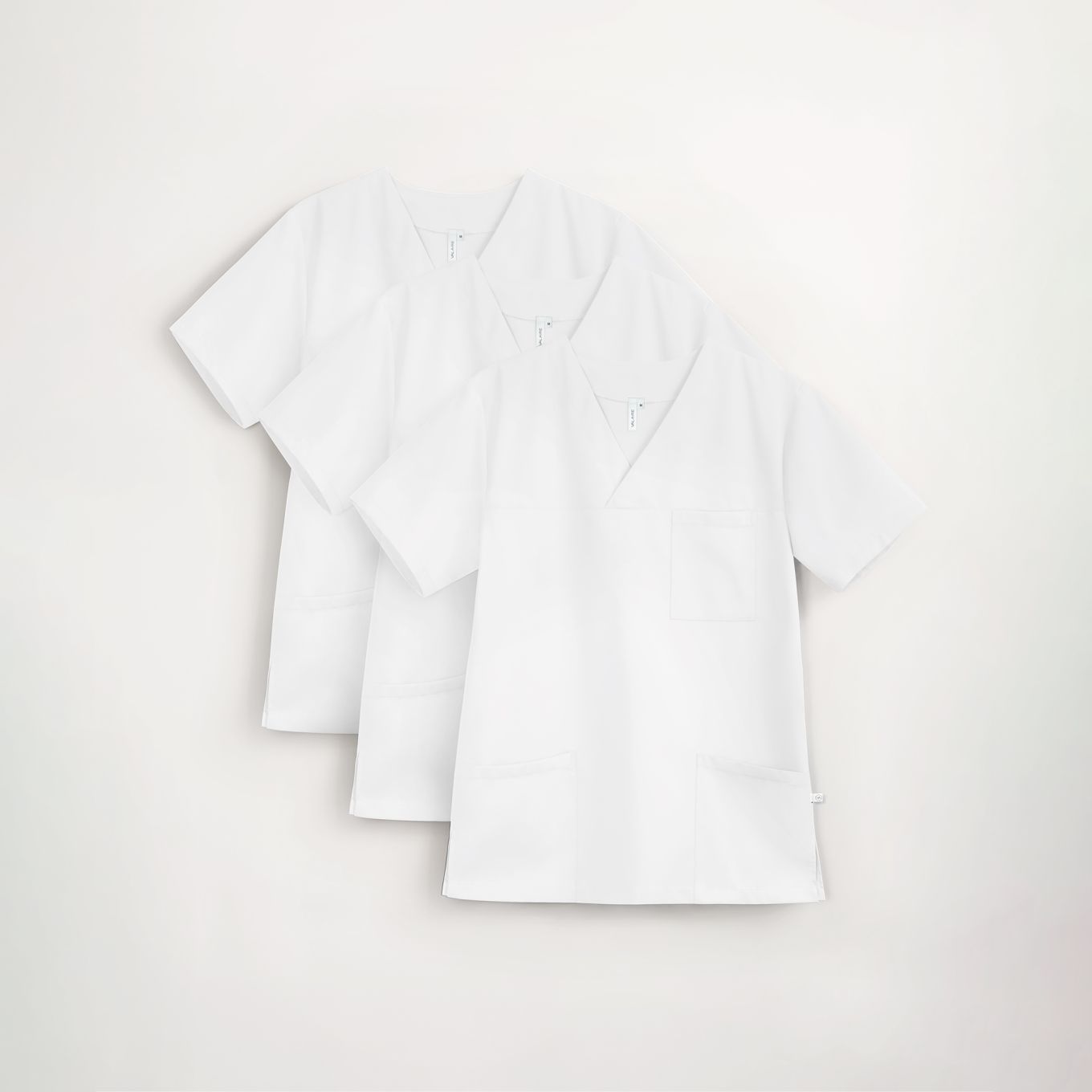 3er-SET: Unisex-Kasack