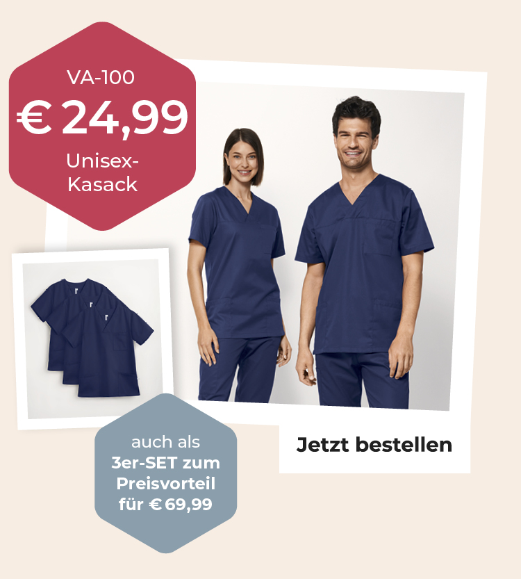 Unisex Kasack VA-100 versandkostenfrei ab 50 € mit free50